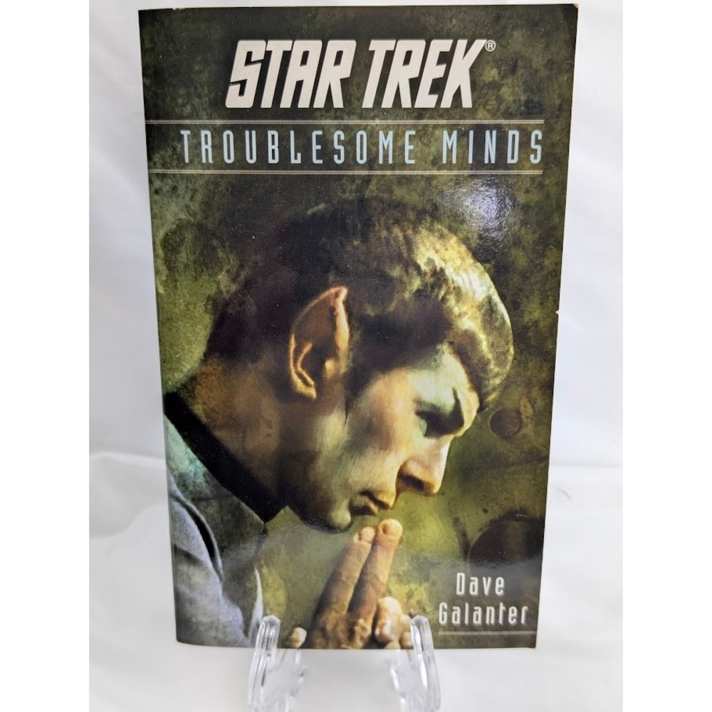 Pocket Books Star Trek Book Troublesome Minds Sci-Fi Paperback